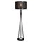 Signature Home Collection 60" Black Traditional Tripod Floor Lamp